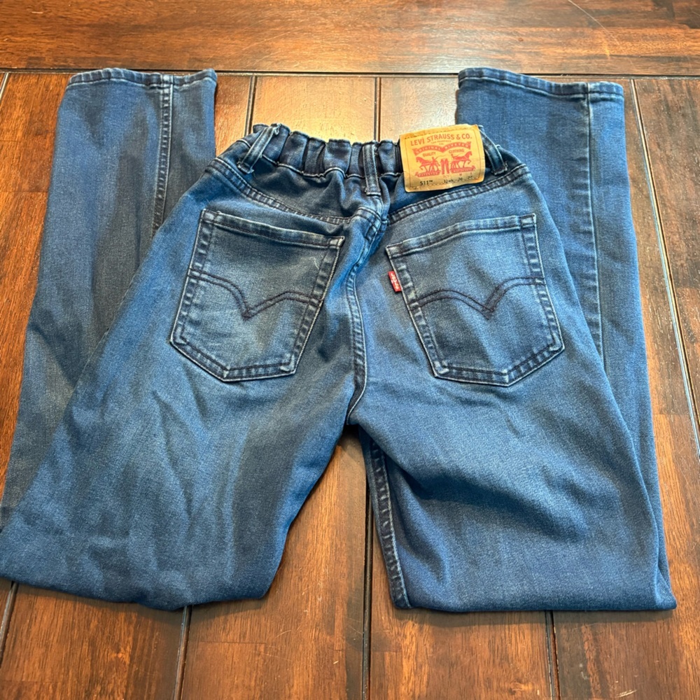 Levi's 511 Denim Boys' Jeans Shorts, Size 12 Regular, Adjustable Waistband - Picture 5 of 5